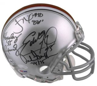 Ohio State Buckeyes Heisman Trophy Winners Autographed Mini Helmet