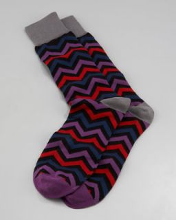 chevron men s socks gray $ 30 exclusively ours