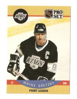 1990 91 Wayne Gretzky Pro Set Hockey Trading Card 394