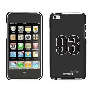 Number 93 on iPod Touch 4 Gumdrop Air Shell Case