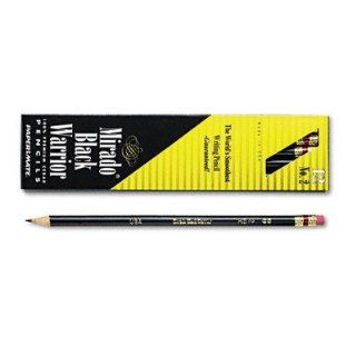  HB No.2 Pencil   12 per Pack Black Matte Barrel