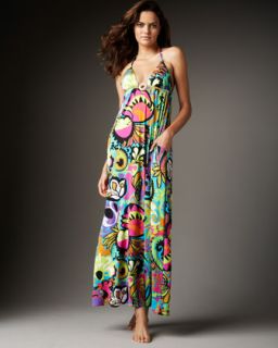Trina Turk Acapulco Print Maxi Dress   
