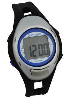 Smart Health Walking Heart Rate Monitor Watch and Pedometer Mid Size