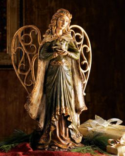 Sophia Christmas Angel Statue   