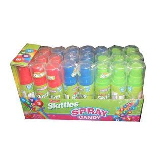 Sour Skittles Spray Candy, Strawberry, Blue raspberry, green apple