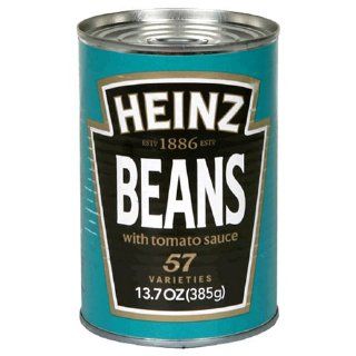 Heinz Beans in Tomato Sauce, 13.7 Ounce Cans (Pack of 12) 