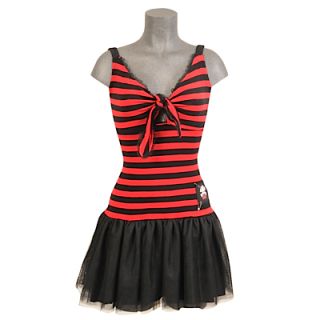 Hell Bunny Kleid Riot Dress Black Red S