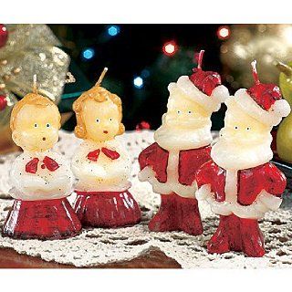 Tinsel Town Retro Choir Figures and Santa   Christmas