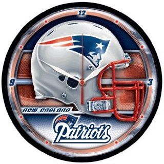 New England Patriots 13 Round Clock 