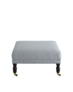 Round Velvet Ottoman   