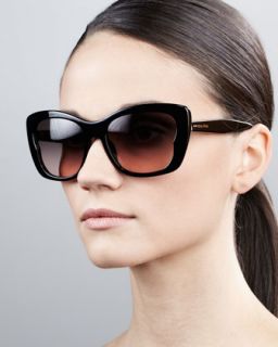 Miu Miu Oversized Rectangle Sunglasses   