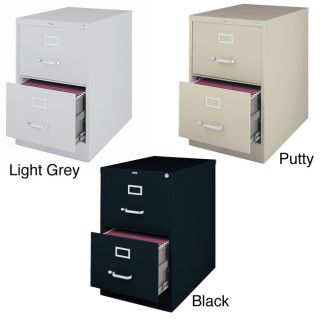 Hirsh 26 5 inch Deep 2 drawer Legal size Commercial Vertical File Cab