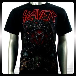Slayer Heavy Metal Rock Punk Band Music T Shirt Sz XL