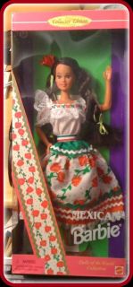 Mexican Barbie Dolls of The World Collection MATTL14449