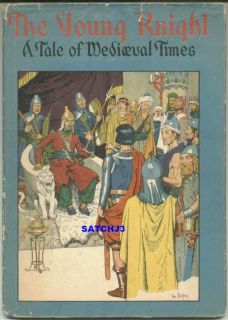 1945 Hal Foster Prince Valiant Young Knight RARE Book Hardcover w Dust