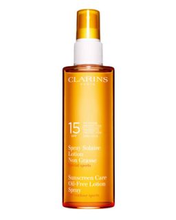 C0SQR Clarins Sunscreen Spray Oil Free Lotion Progressive Tanning SPF