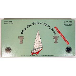 Three Cs Silver Cup Sailboat Racing Game Deluxe Limited