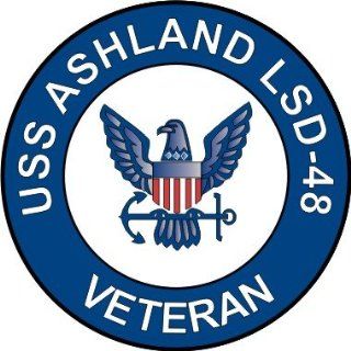 US Navy USS Ashland LSD 48 Ship Veteran Decal Sticker 5.5  