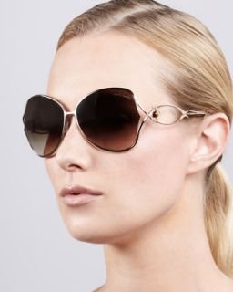 Tory Burch Large Butterfly Sunglasses   