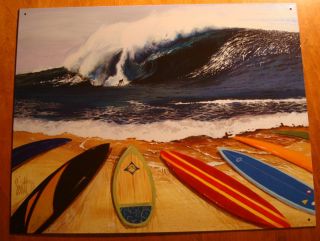  Surfboard Beach Tropical Tiki Bar Surfer Home Decor Sign New