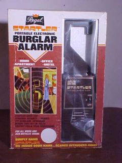 Home Security Door Alarm Vintage 70s Funny Burglar