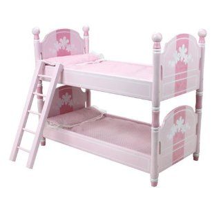  18 Inch Doll Bunk Bed, Doll Bedding & Ladder Doll Furniture for 18