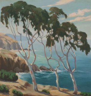  Impressionist Oil Painting by Harry Hamaker 1932 Laguna Beach