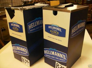 2NEW Hellmans Creamy Ranch Dressing Condiment Dispenser