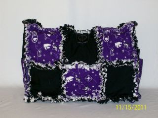 KSU K State Purple Rag Quilt Diaper Bag Tote Purse Great Gift Idea