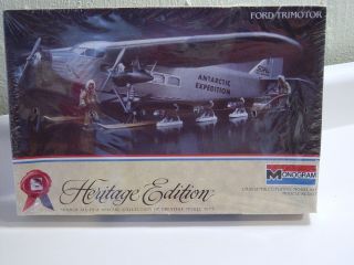 MONOGRAM HERITAGE EDITION FORD TRIMOTOR  1/77 SCALE MODEL AIRPLANE KIT