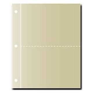 CR Gibson QP 13 Large Recipe Binder Pocket Page Refill