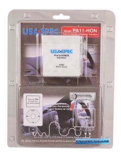 USASPEC PA11 HON IPHONE IPOD CONNECTION COMPATIBLE W/ HONDA FACTORY