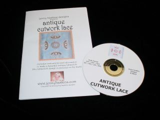 Jenny Haskins Antique Cutwork Lace CD ROM