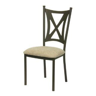 Aramis Dining Chair Seat Type Fabric   Bamboo Terracotta