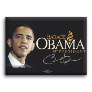 Obama 44th President Rectangle Button   1 3/4 x 2 3/4