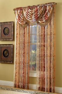  Printed Voile Window Collection by Renaissance Home Fashions