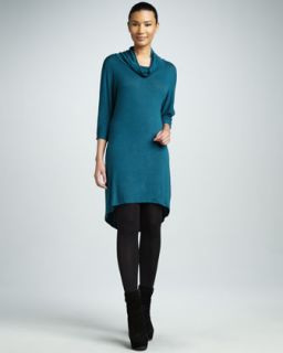  dress available in tapestry teal $ 110 00 three dots cowl neck knit