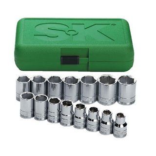 SK 1955 15 Piece 1/2 Inch Drive 6 Point 10 Millimeter to