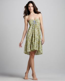 T5ZEE Juicy Couture Love Birds Strapless Coverup Dress
