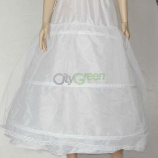New Top Quality 3 Hoops Wedding Bridal Gown Dress Super Full Petticoat