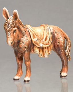 Jay Strongwater Donkey Figurine   