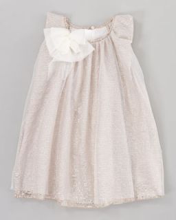 Z0XSF Chloe Silver Printed Tulle Dress, Sizes 6 10