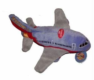 Southwest Airlines Soft Plush Airplane Toy with Sound