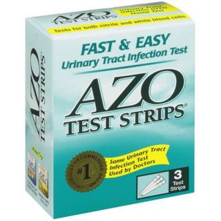azo urinary tract infection test 3 strips