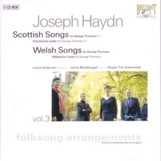 Haydn Trio Eisenstadt Haydn Scottish Songs Vol 3 CD Box Set NEW UK