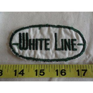 White Line Railroad Vintage Patch 