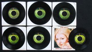 Mary Hopkin 6 Radio Station Promo 45s Up for Bid The Beatles Apple