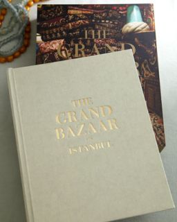 H5Q9S The Grand Bazaar Istanbul Hardcover Book