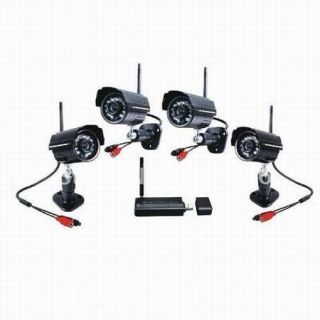 Wireless Video Camera Home Security CCTV USB DVR System