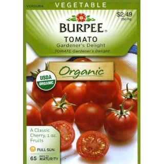 Burpee 60700 Organic Tomato Gardeners Delight Seed Packet